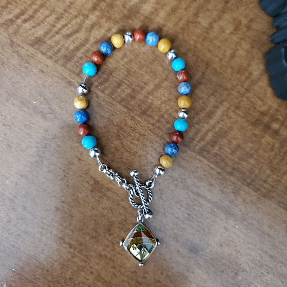 Carolyn Pollack Southwest Gemstone Bracelet - Picture 8 of 16